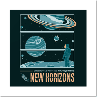 Pursuit of New Horizons Posters and Art